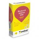 Weberdur stierka - štuková stierka biela
