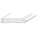 Drevený obklad Smrek A/B Eurotimber,Tatran profil 19mmx121mmx4000mm