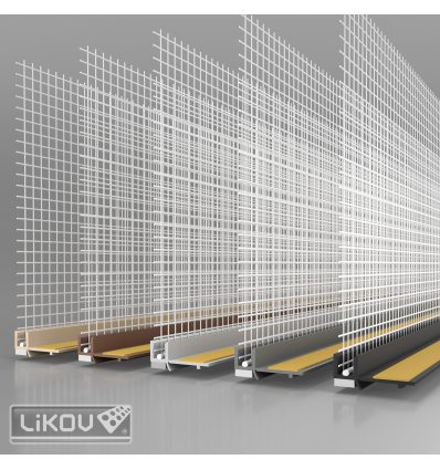 LS-VH 06/2400/Vertex/lišta okenná začisťovacia 6mm